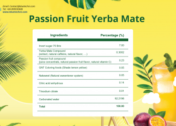 RTD Passion Fruit Yerba Mate